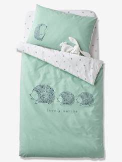 Babys gehen in die Kita-Bettwäsche & Dekoration-Bio-Kollektion: Baby Bettbezug „Lovely nature“