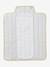 Lot de 2 serviettes de rechange pour tapis à langer nomade blanc 