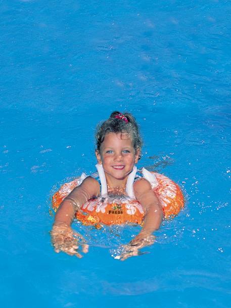Bouée Swimtrainer FRED SWIM ACADEMY Rouge 3 mois - 4 ans+Orange 2-6 ans 