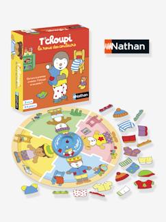 Spielzeug-Gesellschaftsspiele-Französisches Kinder Farben-Lernspiel „Jeu des couleurs T'choupi“ NATHAN