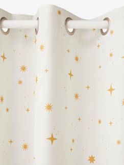 medor bb-Linge de maison et décoration-Décoration-Rideau, ciel de lit-Rideau à œillets occultant imprimé étoile