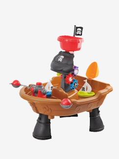 Geburtstagsgeschenke-Spielzeug-Spiele für Draussen-Spiele für den Garten-Spieltisch in Form Piratenboot