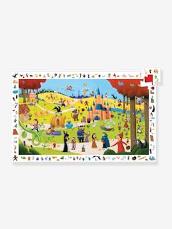 Jouet-Jeux éducatifs-Puzzles-Puzzle d'observation 54 pièces Les contes DJECO