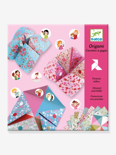 Origami - Cocottes à gages Fleurs DJECO ROSE 