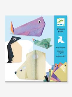 Jouet-Activités artistiques-Gommettes, collage et modelage-Origami facile - Les animaux polaires DJECO