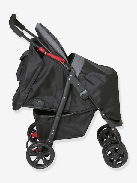 Kinderwagen + Babyschale 'Primacity' schwarz/grau 