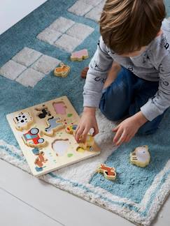 La rentrée des bébés-Jouet-Jeux éducatifs-Puzzle chunky ferme en bois FSC®