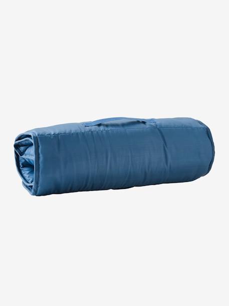 Cosy Wrap en polyester avec oreiller intégré FORET ENCHANTEE BLEU 