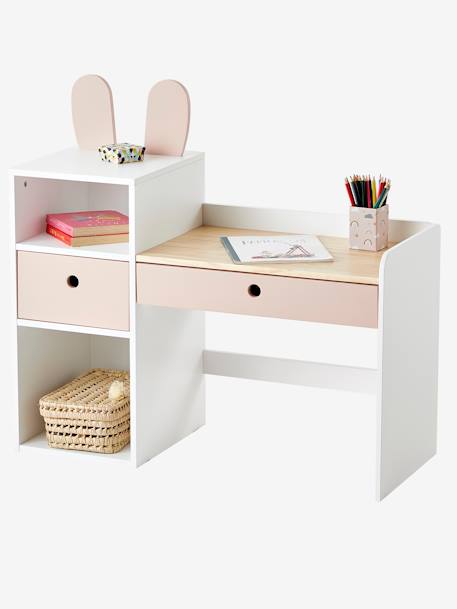 Bureau maternelle BUNNY blanc 