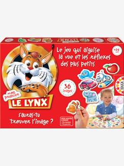 Spielzeug-Gesellschaftsspiele-Gedächtnis-/Beobachtungsspiele-Spiel Mon premier Lynx EDUCA