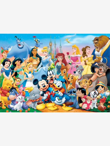 Puzzle bois 100 pièces Le monde merveilleux de Disney® EDUCA BLEU 
