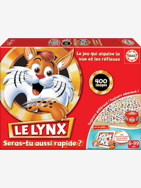 Jeu de société Le Lynx 400 images EDUCA ROUGE 