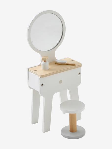 Mobilier de salle de bain pour poupée mannequin en bois FSC® blanc 