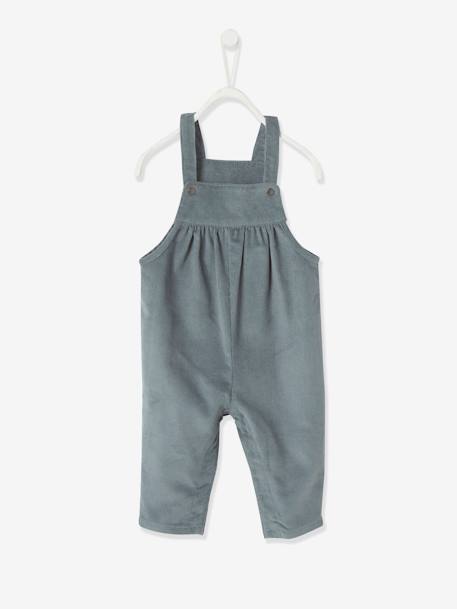 Mädchen Baby-Set: Bluse und Latzhose BLAU 