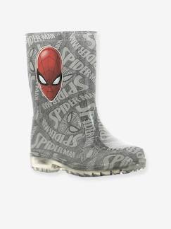Affirmer sa personnalité-Chaussures-Chaussures garçon 23-38-Bottes de pluie-Bottes de pluie semelle lumineuse Spiderman®