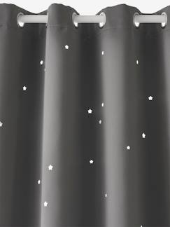 Alpin-Bettwäsche & Dekoration-Dekoration-Vorhang, Betthimmel-Verdunkelungsvorhang mit ausgestanzten Sternen