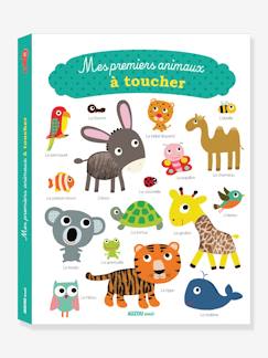 Spielzeug-Bücher (französisch)-Bilderbücher und Stoffbücher-Französisches Kinderbuch „Mes premiers animaux à toucher“ AUZOU