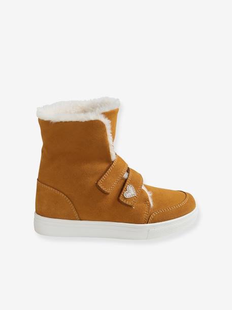 Mädchen Winterboots, variabel tragbar KAMEL 