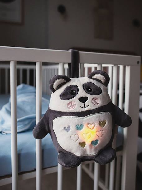 Peluche aide au sommeil rechargeable TOMMEE TIPPEE Pippo le panda Noir 