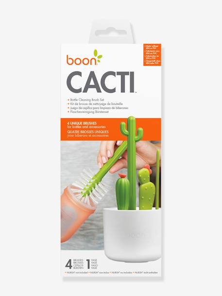 4er-Set Spülbürsten „Cactus“ Boon® WEISS 