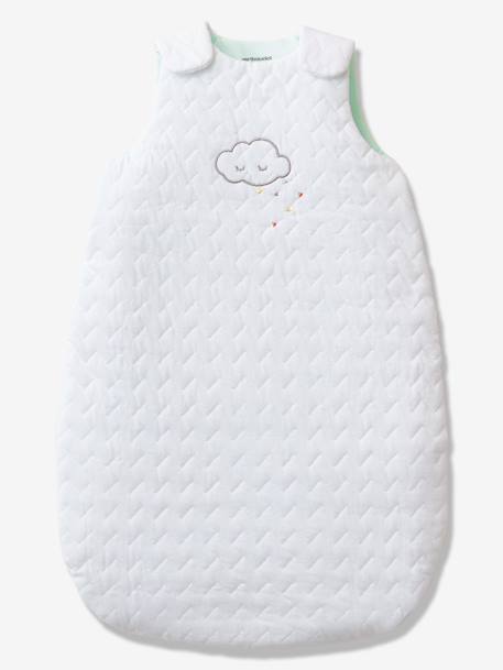 Baby Schlafsack ,,Wolke', Neugeborene & Frühchen, Bio-Baumwolle blanc 