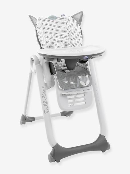 CHICCO® 3-in-1-Hochstuhl „Polly2Start' grau+HELLGRAU 