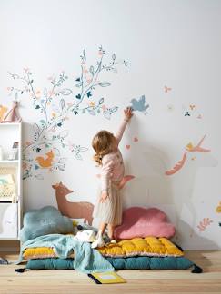 Idées déco pour une chambre partagée-Linge de maison et décoration-Décoration-Papier peint, sticker-Sticker géant Forêt enchantée