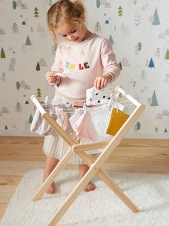 Spielzeug-Kinder Wäscheständer aus Holz