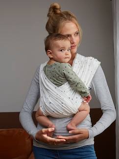 La sélection de la rentrée pour les bébés-Puériculture-Porte bébé, écharpe de portage-Echarpe de portage-Porte-bébés 2 bandeaux à croiser