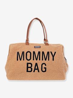 Urlaubskoffer-Babyartikel-Wickeltasche-Tasche Weekender-Grosse Wickeltasche „Mommy bag“, Teddyfleece CHILDHOME