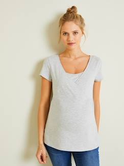 Winter-Kollektion-Umstandsmode-T-Shirt, Top-2er-Pack T-Shirts für Schwangerschaft und Stillzeit