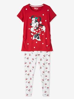 Superhelden und Comics-Umstandsmode-Umstandsschlafanzug Disney MINNIE MAUS, Weihnachten