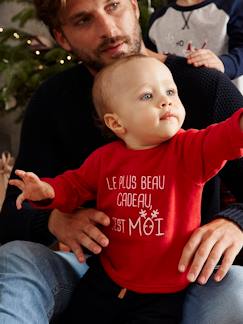 -Jungen Weihnachts-Sweatshirt mit Message