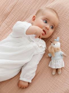 Le dressing de bébé-Bébé-Salopette, combinaison-Combinaison en gaze de coton doublé bébé