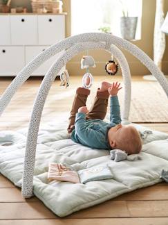 Le dressing de bébé-Jouet-Premier âge-Tapis d'éveil en gaze de coton