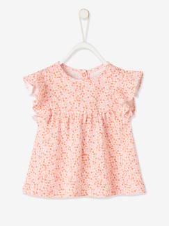 Geblümter Frühling-Baby-Mädchen Baby T-Shirt, Blumen
