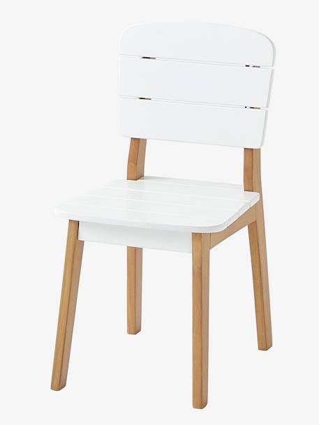 Chaise 'Tropicool' outdoor/indoor 2-5 ans BLANC+SAUGE 