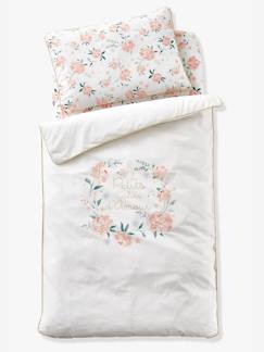 Babys gehen in die Kita-Bettwäsche & Dekoration-Baby-Bettwäsche-Bettbezug-Baby Bettbezug „Rosentraum“