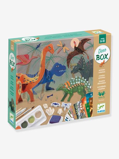 Kinder Kreativ-Set DINO BOX DJECO mehrfarbig 