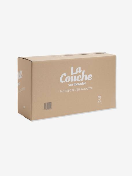 Box de 6 paquets de 28 couches T4 (7 à 18 kg) VERTBAUDET blanc 