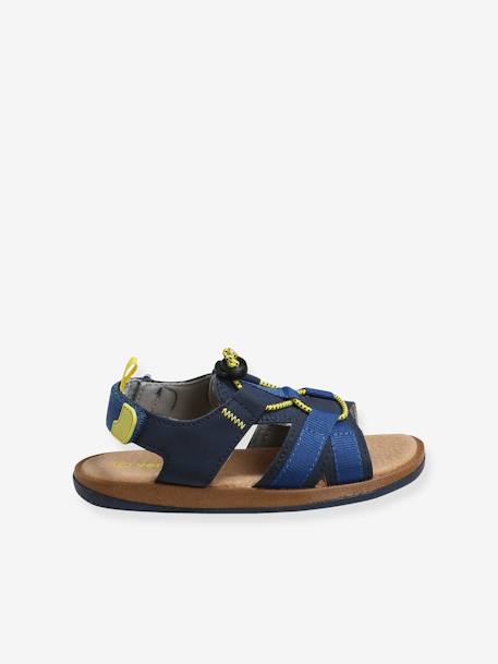 Jungen Klettsandalen BLAU+GRAU+KHAKI 