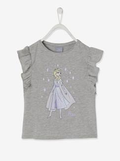 Fille-T-shirt, sous-pull-T-shirt fille à volants Disney Reine des Neiges®