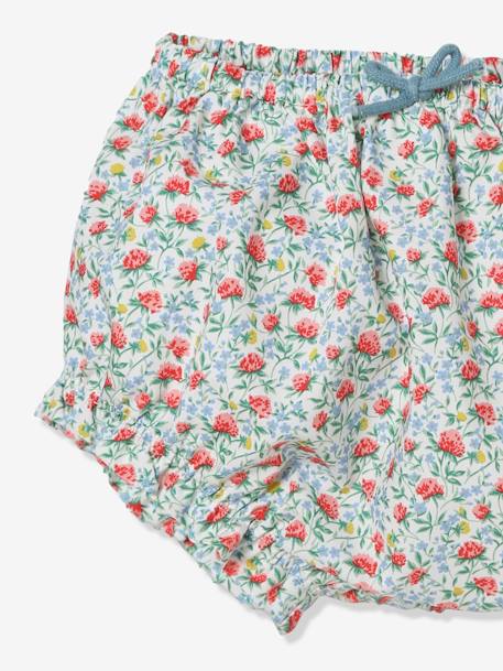 Babyhöschen, Bloomer aus Liberty-Stoff CYRILLUS Liberty Canyon Clover 