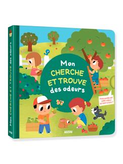 Spielzeug-Französischsprachiges Activity-Kinderbuch "Cherche et trouve des odeurs" AUZOU