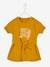 Baby Mädchen Kleid im 2-in-1-Look, Knotendetail senfgelb 