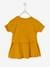 Baby Mädchen Kleid im 2-in-1-Look, Knotendetail senfgelb 