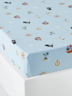 Linge de maison et décoration-Drap-housse enfant P COMME PIRATE