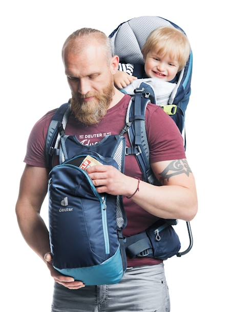 Kinder-Rückentrage Kid Comfort Pro DEUTER BLAU 