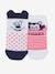 Lot de 2 paires de mi-chaussettes Disney Minnie et Figaro® blanc 