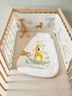 Frühling im Kinderzimmer-Bettwäsche & Dekoration-Baby-Bettwäsche-Bettumrandung-Baby Bettumrandung „Wildbahn“